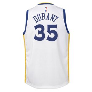 Kevin Durant Golden State Warriors Nike Youth Swingman Jersey White - Association Edition