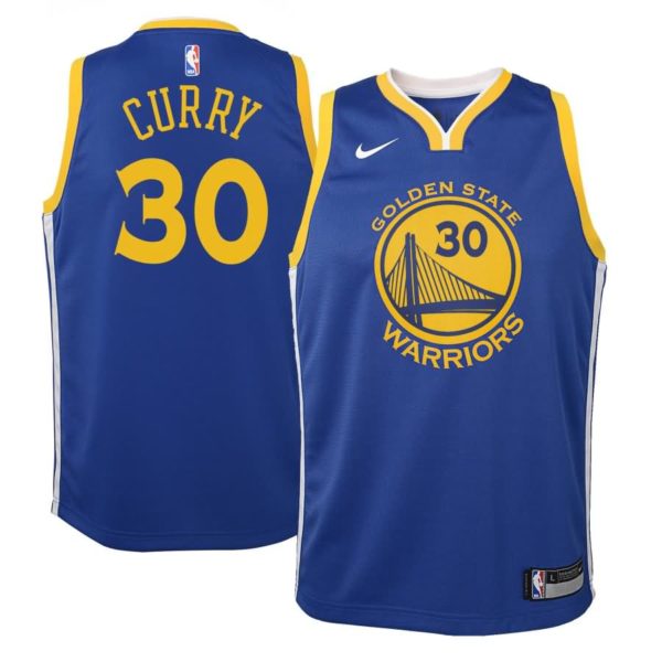 Stephen Curry Golden State Warriors Nike Youth Swingman Jersey Blue - Icon Edition
