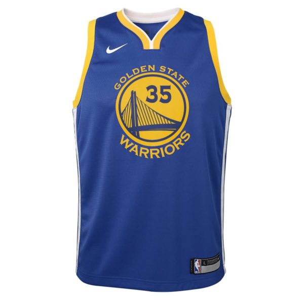 Kevin Durant Golden State Warriors Nike Youth Swingman Jersey Blue - Icon Edition