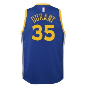 Kevin Durant Golden State Warriors Nike Youth Swingman Jersey Blue - Icon Edition