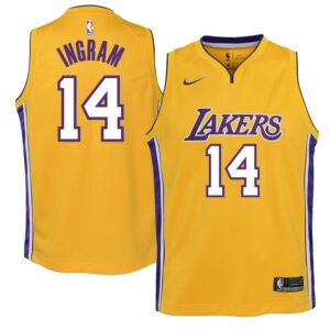 Brandon Ingram Los Angeles Lakers Nike Youth Swingman Jersey Yellow - Icon Edition