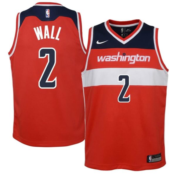 John Wall Washington Wizards Nike Youth Swingman Jersey Red - Icon Edition