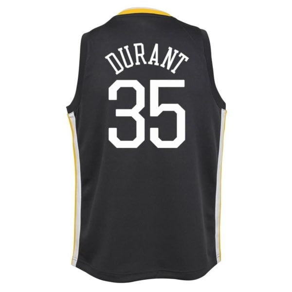 Kevin Durant Golden State Warriors Nike Youth Swingman Jersey Black - Statement Edition