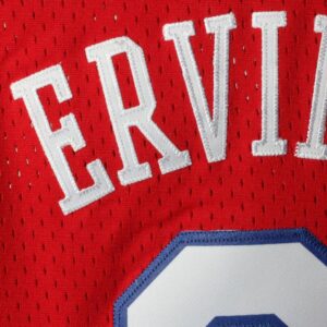 Julius Erving Philadelphia 76ers Youth Fashion Hardwood Classics Swingman Jersey - Red