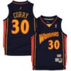 Stephen Curry Golden State Warriors Youth Fashion Hardwood Classics Swingman Jersey - Navy