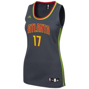 Dennis Schroder Atlanta Hawks adidas Women's Road Replica Jersey - Charcoal