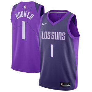 Devin Booker Phoenix Suns Nike Swingman Jersey Purple - City Edition