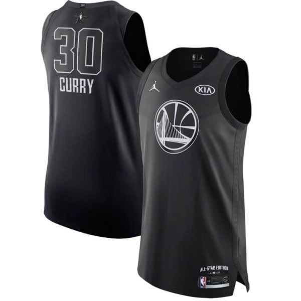 Stephen Curry Golden State Warriors Jordan Brand 2018 All-Star Game Authentic Player Jersey - Black