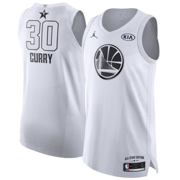 Stephen Curry Golden State Warriors Jordan Brand 2018 All-Star Game Authentic Player Jersey - White