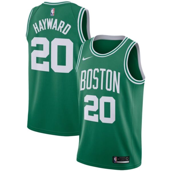 Gordon Hayward Boston Celtics Nike Swingman Jersey - Icon Edition - Green
