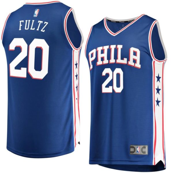Markelle Fultz Philadelphia 76ers Fanatics Branded Youth Fast Break Replica Jersey Royal - Icon Edition