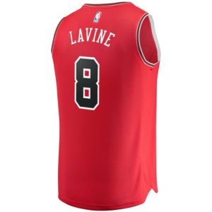 Zach LaVine Chicago Bulls Fanatics Branded Youth Fast Break Replica Jersey Red - Icon Edition