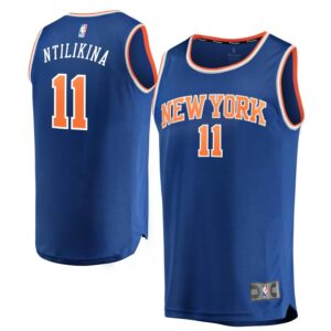 Frank Ntilikina New York Knicks Fanatics Branded Youth Fast Break Replica Jersey Royal - Icon Edition