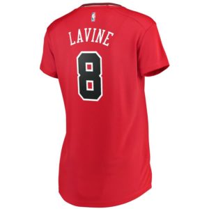 Zach LaVine Chicago Bulls Fanatics Branded Women's Fast Break Jersey Red - Icon Edition