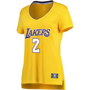 Lonzo Ball Los Angeles Lakers Fanatics Branded Women's Fast Break Replica Icon Edition Jersey - Gold