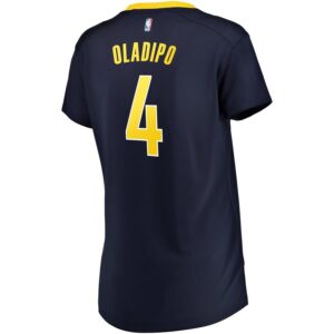 Victor Oladipo Indiana Pacers Fanatics Branded Women's Fast Break Icon Edition Jersey - Navy