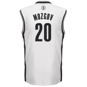 Timofey Mozgov Brooklyn Nets adidas Home Replica Jersey - White