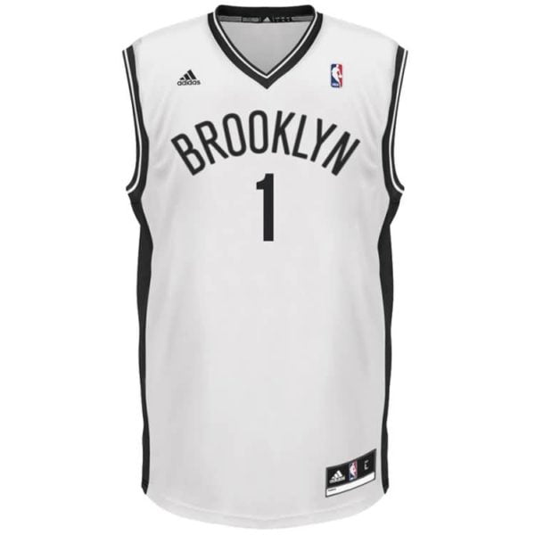 D'Angelo Russell Brooklyn Nets adidas Home Replica Jersey - White