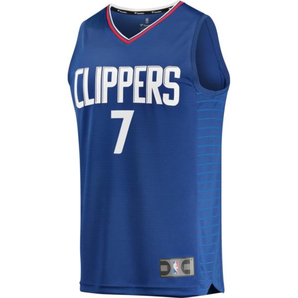 Sam Dekker LA Clippers Fanatics Branded Fast Break Replica Jersey Blue - Icon Edition
