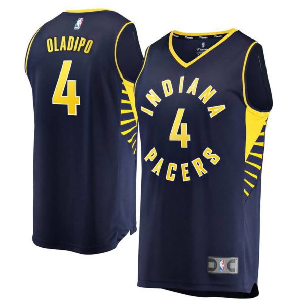 Victor Oladipo Indiana Pacers Fanatics Branded Fast Break Replica Jersey Navy - Icon Edition