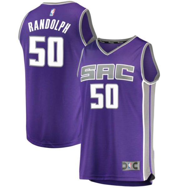 Zach Randolph Sacramento Kings Fanatics Branded Fast Break Replica Jersey Purple - Icon Edition