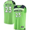 Jimmy Butler Minnesota Timberwolves Fanatics Branded Fast Break Replica Jersey Neon Green - Statement Edition