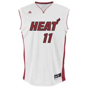 Dion Waiters Miami Heat adidas Home Replica Jersey - White