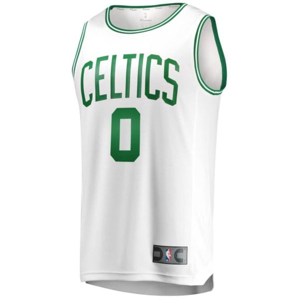 Jayson Tatum Boston Celtics Fanatics Branded Fast Break Replica Jersey White - Association Edition