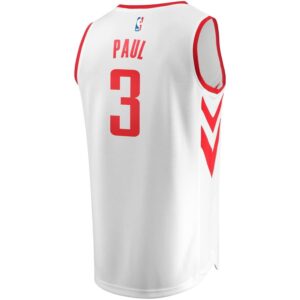Chris Paul Houston Rockets Fanatics Branded Fast Break Replica Jersey White - Association Edition