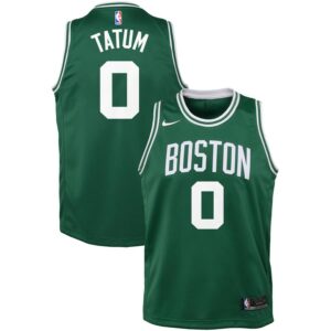Jayson Tatum Boston Celtics Nike Youth Swingman Jersey Green - Icon Edition