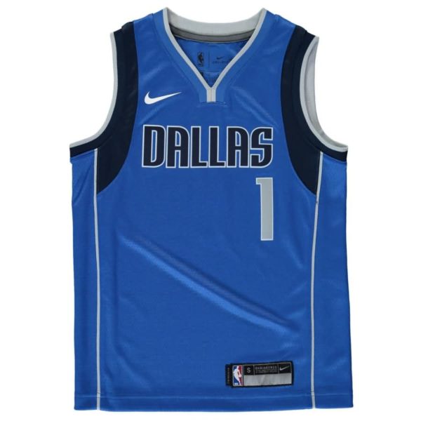 Dennis Smith Dallas Mavericks Nike Youth Swingman Jersey Blue - Icon Edition