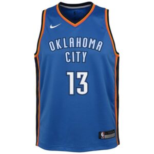 Paul George Oklahoma City Thunder Nike Youth Swingman Jersey Blue - Icon Edition