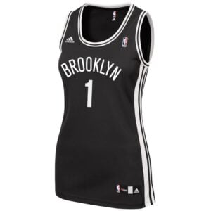 D'Angelo Russell Brooklyn Nets adidas Women's Road Replica Jersey - Black