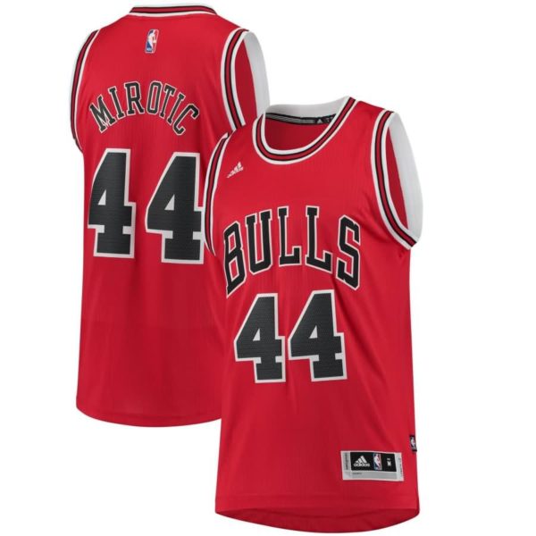 Nikola Mirotic Chicago Bulls adidas Road Swingman climacool Jersey - Red