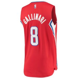 Danilo Gallinari LA Clippers adidas Swingman Jersey - Red