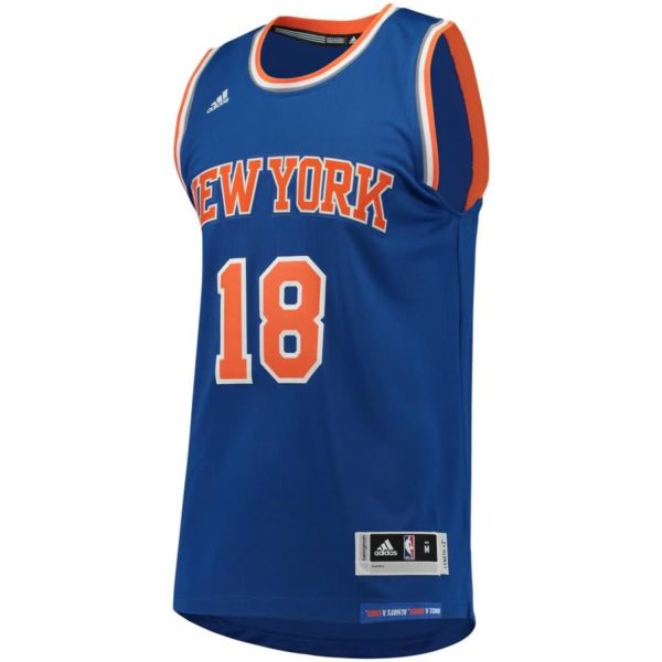 Sasha Vujacic New York Knicks adidas Swingman Jersey - Blue