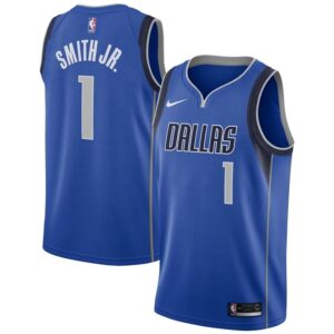 Dennis Smith Dallas Mavericks Nike Swingman Jersey Blue - Icon Edition