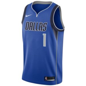 Dennis Smith Dallas Mavericks Nike Swingman Jersey Blue - Icon Edition