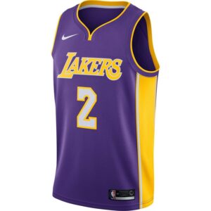 Lonzo Ball Los Angeles Lakers Nike Swingman Jersey - Statement Edition - Purple