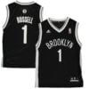 D'Angelo Russell Brooklyn Nets adidas Youth Replica Jersey - Black