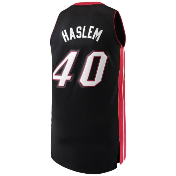 Udonis Haslem Miami Heat adidas Finished Authentic Jersey - Black