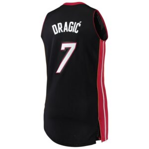 Goran Dragic Miami Heat adidas Finished Authentic Jersey - Black