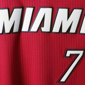 Goran Dragic Miami Heat adidas Finished Authentic Jersey - Red