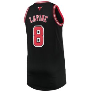 Zach LaVine Chicago Bulls adidas Finished Authentic Jersey - Black