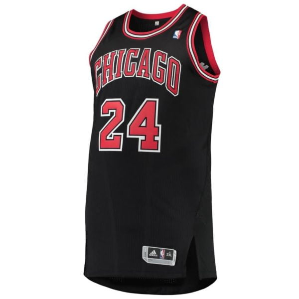 Lauri Markkanen Chicago Bulls adidas Finished Authentic Jersey - Black