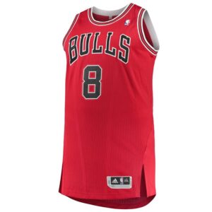 Zach LaVine Chicago Bulls adidas Finished Authentic Jersey - Red
