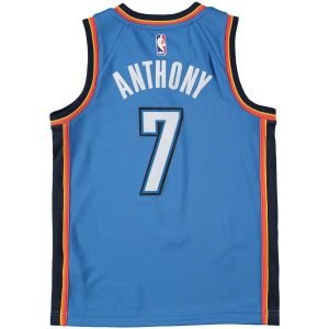 Carmelo Anthony Oklahoma City Thunder Nike Youth Swingman Jersey Blue - Icon Edition