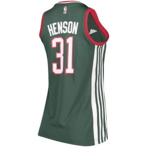 John Henson Milwaukee Bucks adidas Women's Replica Jersey - Hunter Green