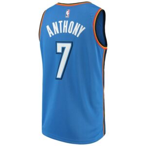 Carmelo Anthony Oklahoma City Thunder Nike Swingman Jersey Blue - Icon Edition