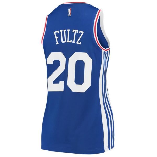 Markelle Fultz Philadelphia 76ers adidas Women's Road Replica Jersey - Royal
